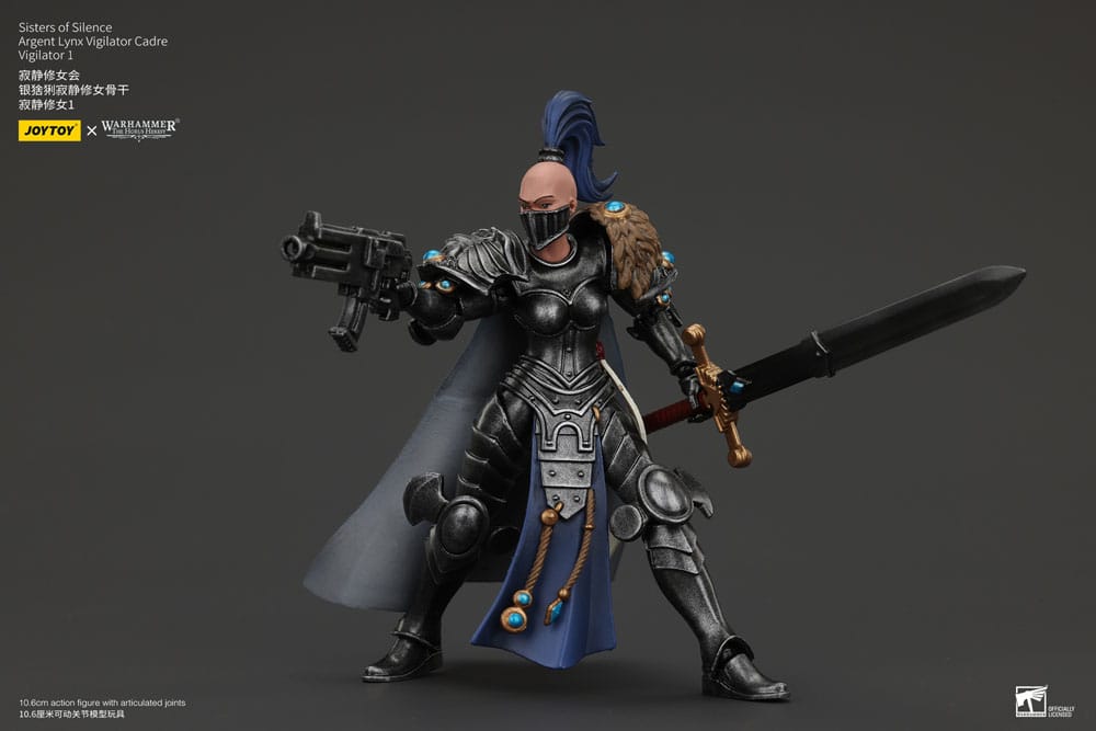 Warhammer The Horus Heresy Actionfigur Sisters of Silence Argent Lynx Vigilator Cadre Vigilator 1 19 cm - Versand: 5-7 Tage nach Bestellung