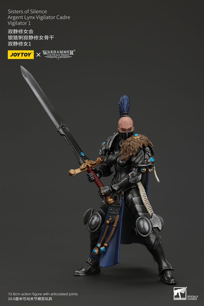 Warhammer The Horus Heresy Actionfigur Sisters of Silence Argent Lynx Vigilator Cadre Vigilator 1 19 cm - Versand: 5-7 Tage nach Bestellung