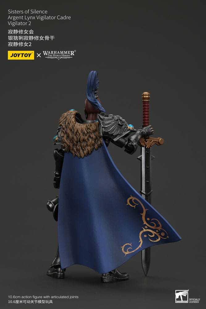 Warhammer The Horus Heresy Actionfigur Sisters of Silence Argent Lynx Vigilator Cadre Vigilator 2 19 cm - Versand: 5-7 Tage nach Bestellung