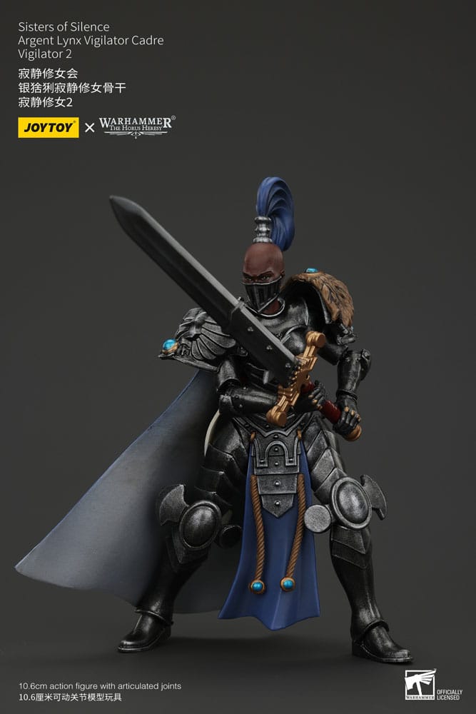 Warhammer The Horus Heresy Actionfigur Sisters of Silence Argent Lynx Vigilator Cadre Vigilator 2 19 cm - Versand: 5-7 Tage nach Bestellung