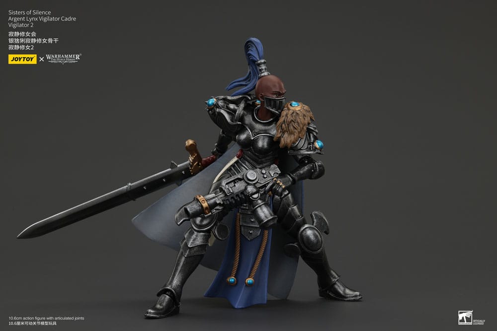 Warhammer The Horus Heresy Actionfigur Sisters of Silence Argent Lynx Vigilator Cadre Vigilator 2 19 cm - Versand: 5-7 Tage nach Bestellung