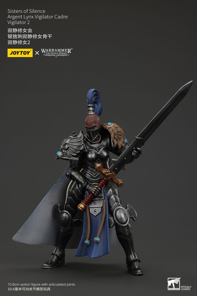 Warhammer The Horus Heresy Actionfigur Sisters of Silence Argent Lynx Vigilator Cadre Vigilator 2 19 cm - Versand: 5-7 Tage nach Bestellung