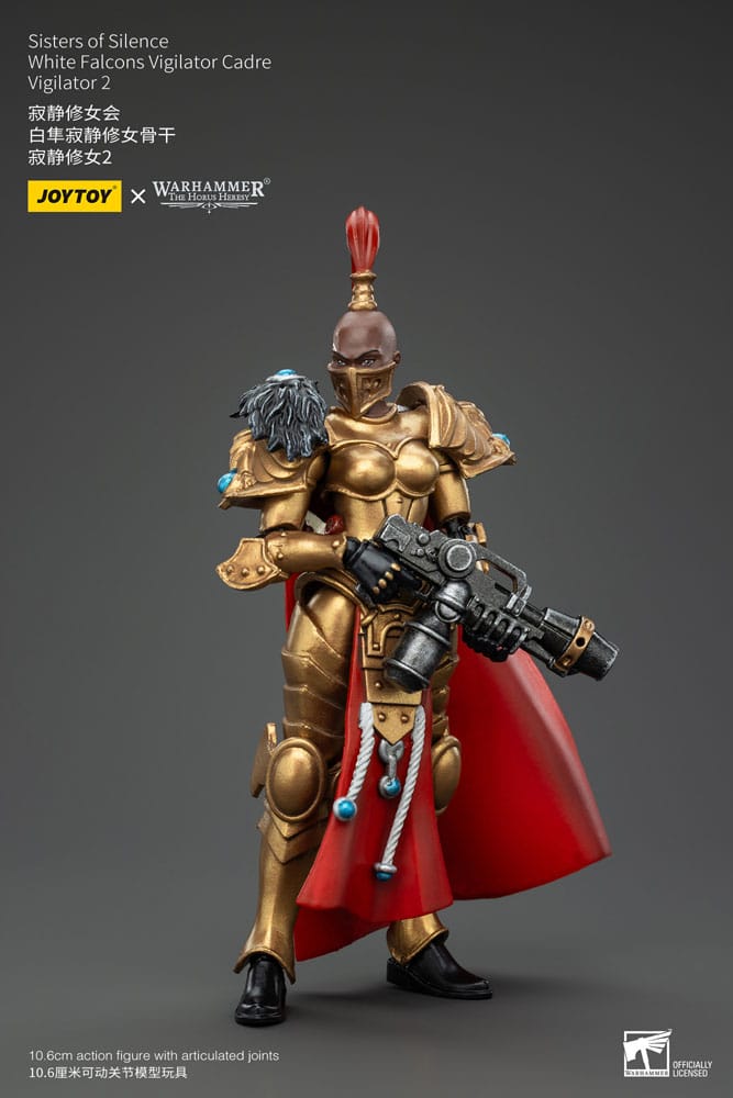 Warhammer The Horus Heresy Actionfigur Sisters of Silence White Falcons Vigilator Cadre Vigilator 2 19 cm - Versand: 5-7 Tage nach Bestellung