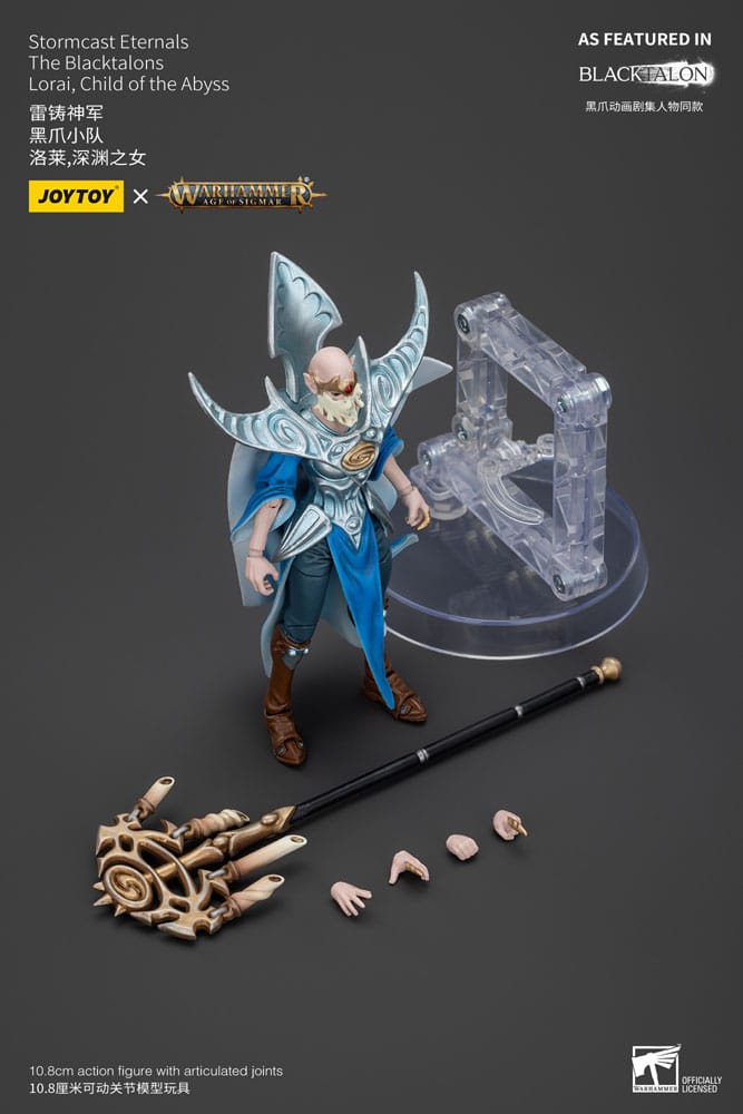 Warhammer Age of Sigmar Actionfigur Stormcast Eternals The Blacktalons Lorai Child of the Abyss 20 cm - Versand: 5-7 Tage nach Bestellung
