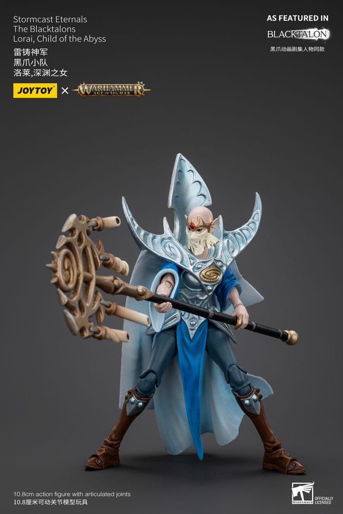 Warhammer Age of Sigmar Actionfigur Stormcast Eternals The Blacktalons Lorai Child of the Abyss 20 cm - Versand: 5-7 Tage nach Bestellung