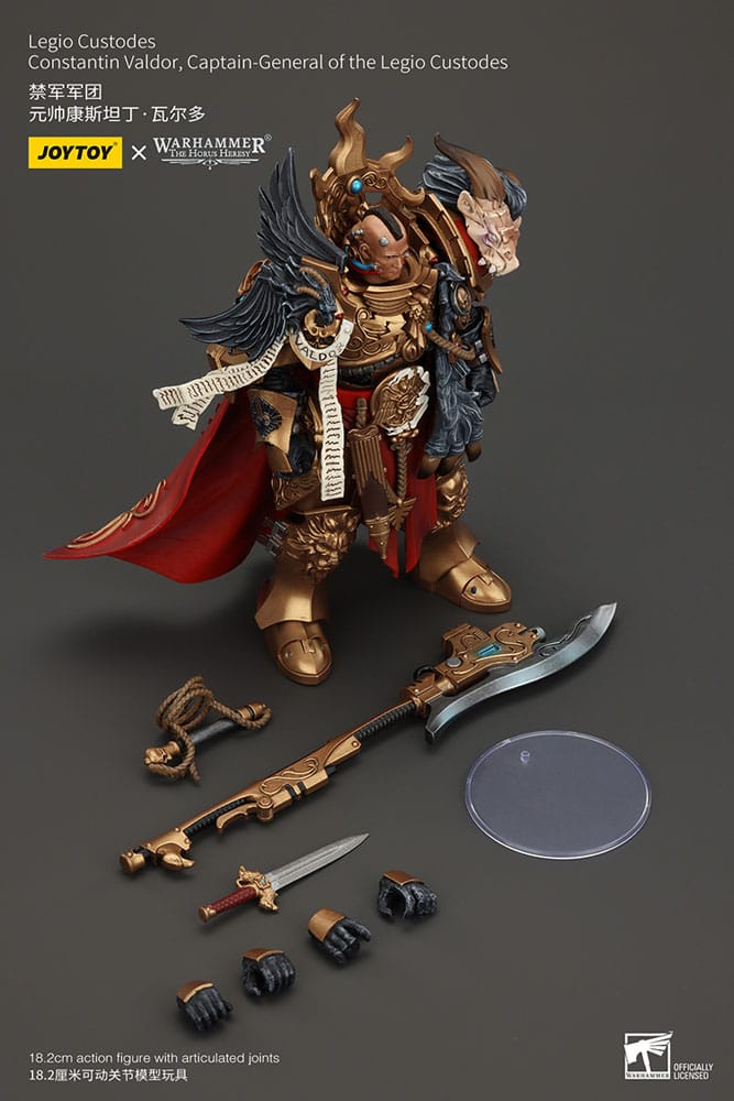 Warhammer The Horus Heresy Actionfigur Legio Custodes Constantin Valdor Captain-General of the Legio Custodes 25 cm - Preorder - ETA: 20.11.2025