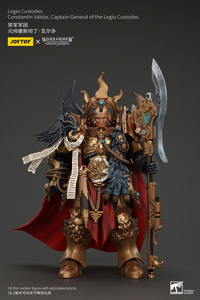 Warhammer The Horus Heresy Actionfigur Legio Custodes Constantin Valdor Captain-General of the Legio Custodes 25 cm - Preorder - ETA: 20.11.2025