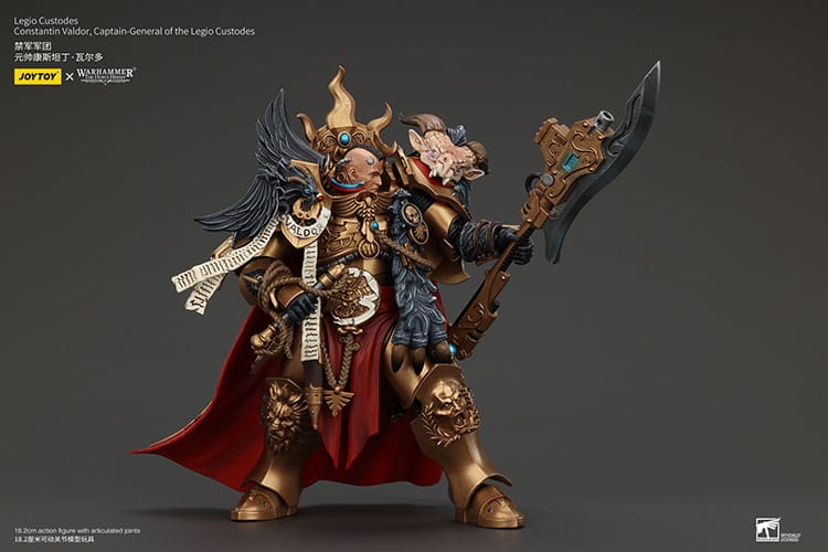 Warhammer The Horus Heresy Actionfigur Legio Custodes Constantin Valdor Captain-General of the Legio Custodes 25 cm - Preorder - ETA: 20.11.2025