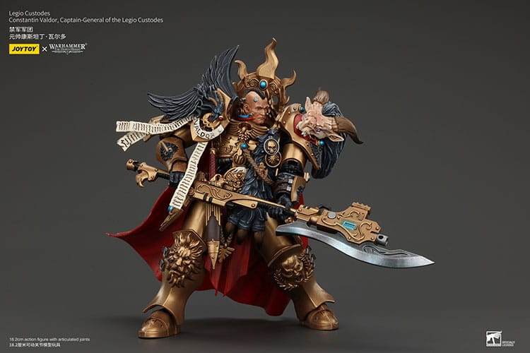 Warhammer The Horus Heresy Actionfigur Legio Custodes Constantin Valdor Captain-General of the Legio Custodes 25 cm - Preorder - ETA: 20.11.2025