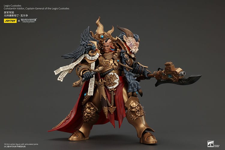 Warhammer The Horus Heresy Actionfigur Legio Custodes Constantin Valdor Captain-General of the Legio Custodes 25 cm - Preorder - ETA: 20.11.2025