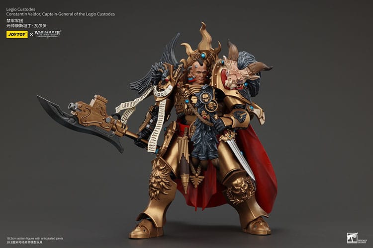 Warhammer The Horus Heresy Actionfigur Legio Custodes Constantin Valdor Captain-General of the Legio Custodes 25 cm - Preorder - ETA: 20.11.2025