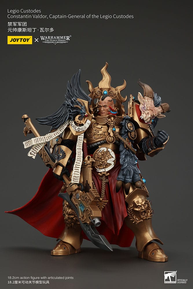 Warhammer The Horus Heresy Actionfigur Legio Custodes Constantin Valdor Captain-General of the Legio Custodes 25 cm - Preorder - ETA: 20.11.2025