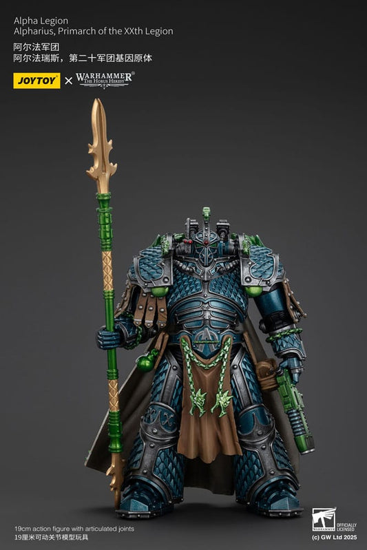 Warhammer The Horus Heresy Actionfigur Alpha Legion Alpharius, Primarch of the XXth Legion 25 cm - Preorder - ETA: 07.11.2025