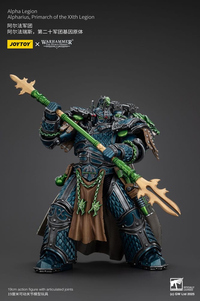 Warhammer The Horus Heresy Actionfigur Alpha Legion Alpharius, Primarch of the XXth Legion 25 cm - Preorder - ETA: 07.11.2025