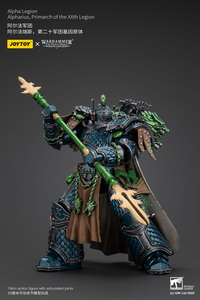 Warhammer The Horus Heresy Actionfigur Alpha Legion Alpharius, Primarch of the XXth Legion 25 cm - Preorder - ETA: 07.11.2025