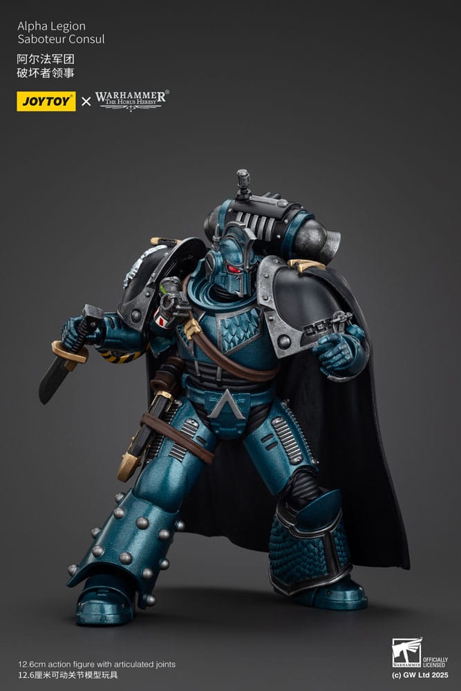 Warhammer The Horus Heresy Actionfigur Alpha Legion Saboteur Consul 20 cm - Preorder - ETA: 08.09.2025