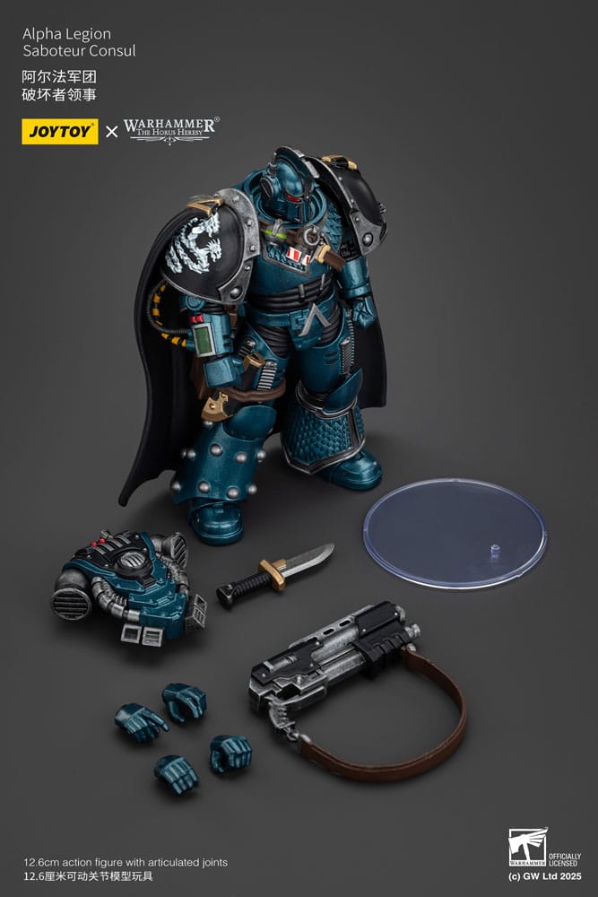 Warhammer The Horus Heresy Actionfigur Alpha Legion Saboteur Consul 20 cm - Preorder - ETA: 08.09.2025