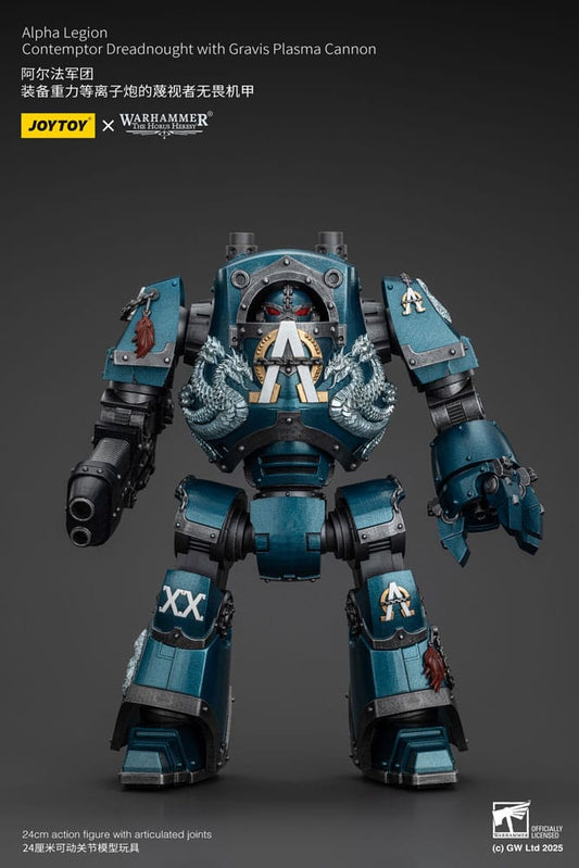 Warhammer The Horus Heresy Actionfigur Alpha Legion Contemptor Dreadnought with Gravis Plasma Cannon 25 cm - Preorder - ETA: 25.09.2025