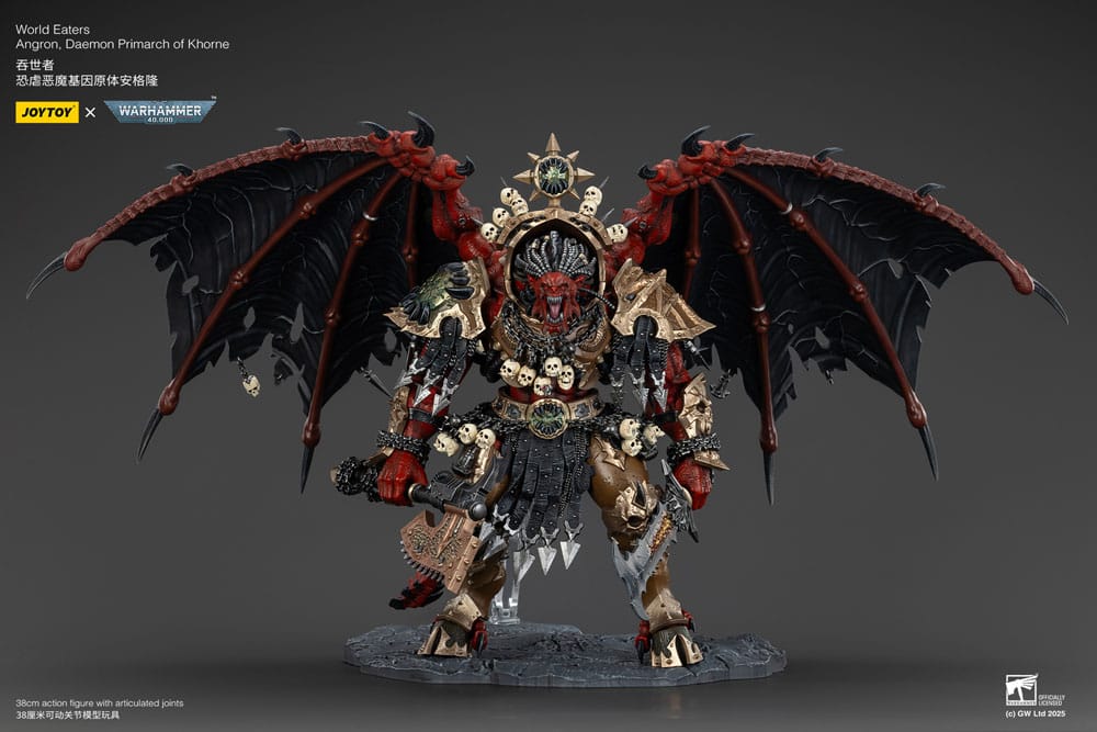 Warhammer 40k Actionfigur World Eaters Angron Daemon Primarch of Khorne 48 cm - Preorder - ETA: 07.11.2025