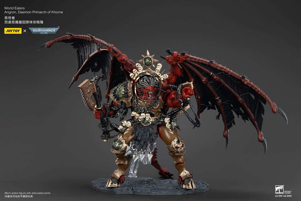 Warhammer 40k Actionfigur World Eaters Angron Daemon Primarch of Khorne 48 cm - Preorder - ETA: 07.11.2025