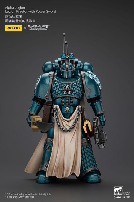 Warhammer The Horus Heresy Actionfigur Alpha Legion Praetor with Power Sword 20 cm - Preorder - ETA: 08.09.2025