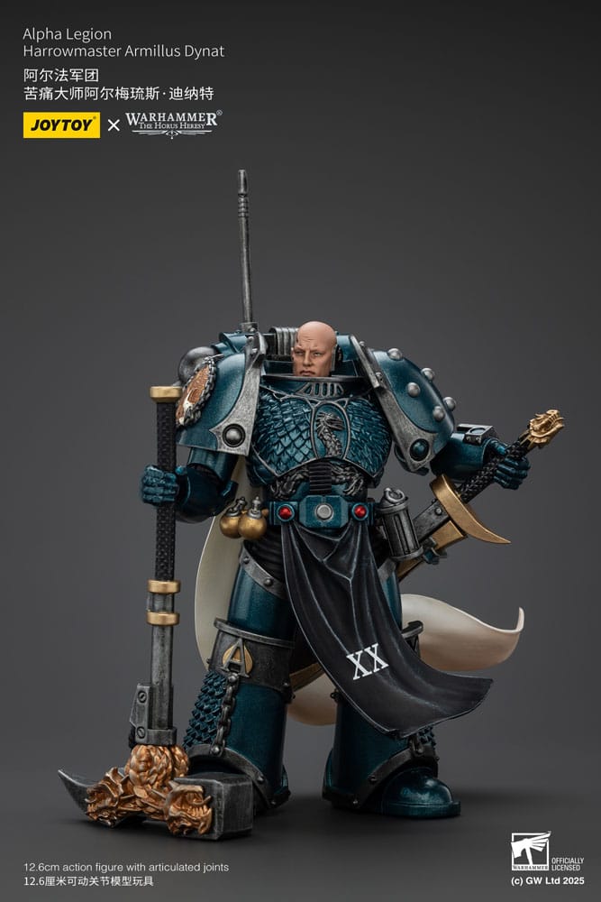 Warhammer The Horus Heresy Actionfigur Alpha Legion Harrowmaster Armillus Dynat 20 cm - Preorder - ETA: 08.09.2025