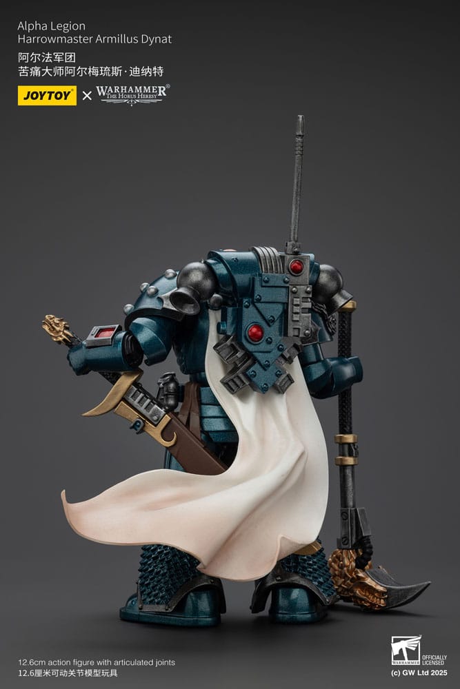 Warhammer The Horus Heresy Actionfigur Alpha Legion Harrowmaster Armillus Dynat 20 cm - Preorder - ETA: 08.09.2025