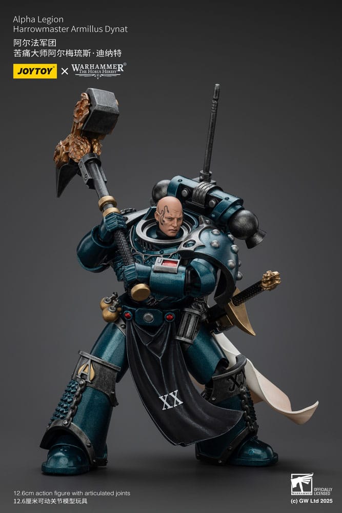 Warhammer The Horus Heresy Actionfigur Alpha Legion Harrowmaster Armillus Dynat 20 cm - Preorder - ETA: 08.09.2025