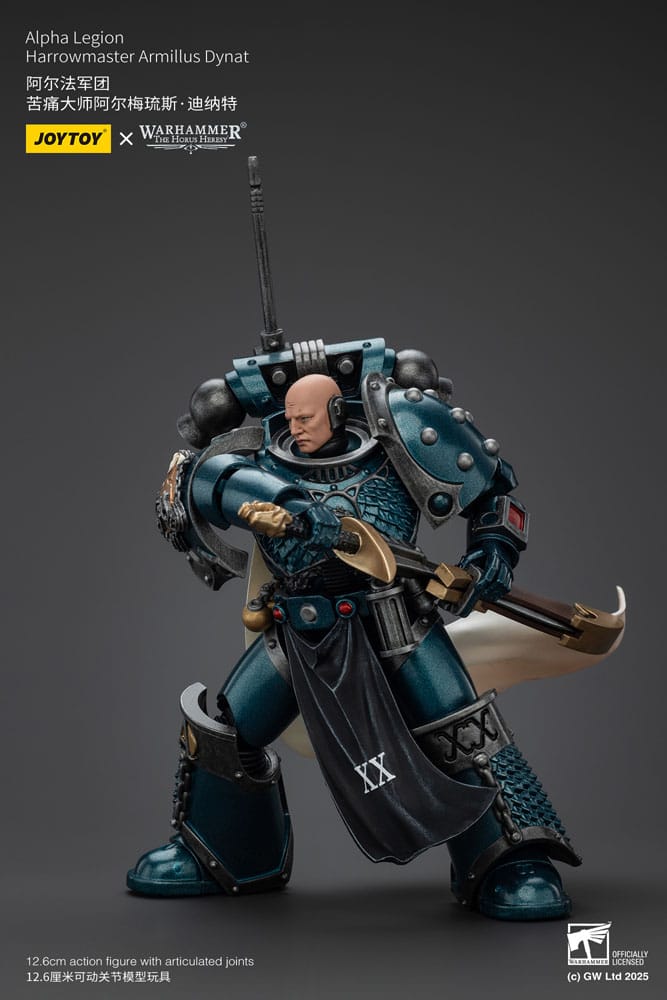 Warhammer The Horus Heresy Actionfigur Alpha Legion Harrowmaster Armillus Dynat 20 cm - Preorder - ETA: 08.09.2025