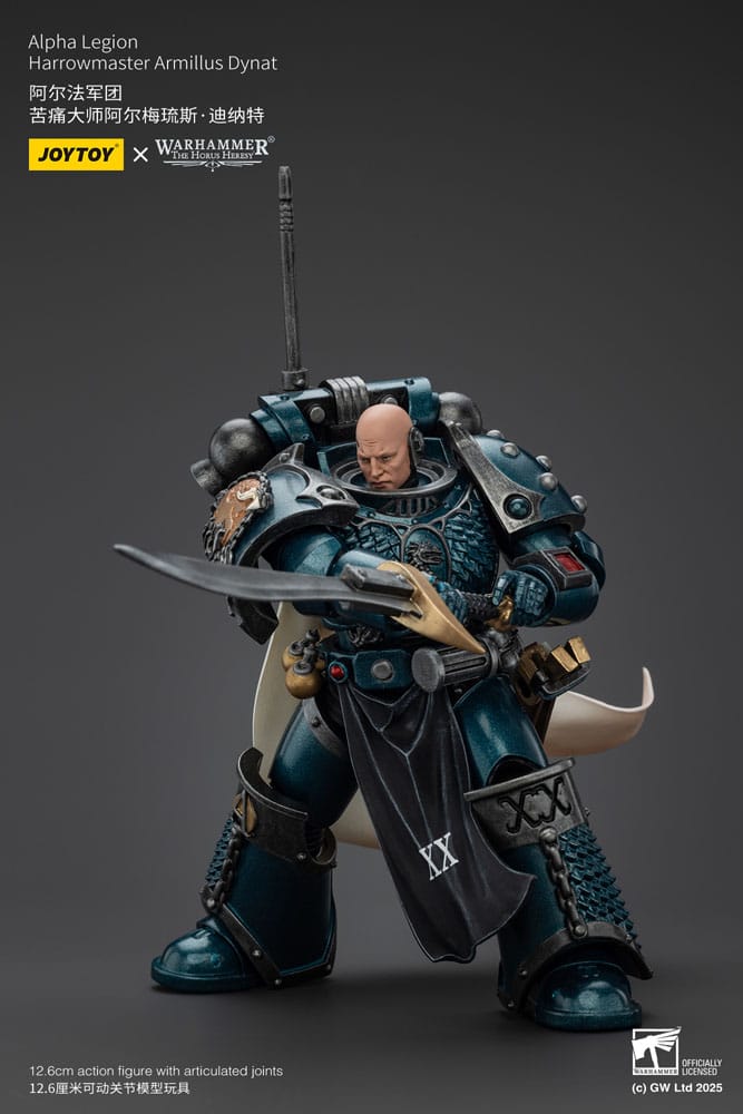 Warhammer The Horus Heresy Actionfigur Alpha Legion Harrowmaster Armillus Dynat 20 cm - Preorder - ETA: 08.09.2025