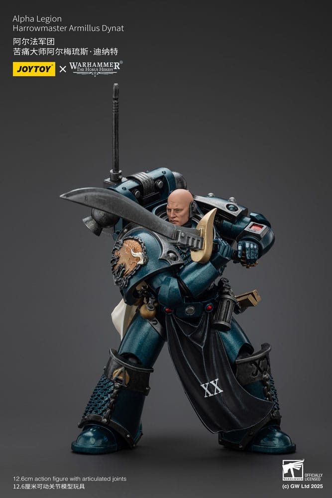 Warhammer The Horus Heresy Actionfigur Alpha Legion Harrowmaster Armillus Dynat 20 cm - Preorder - ETA: 08.09.2025