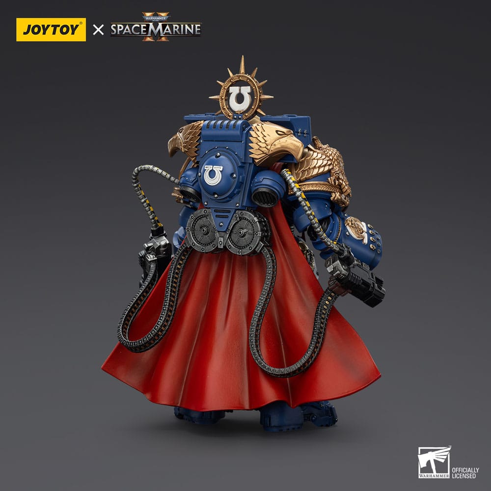 Warhammer 40k Actionfigur Ultramarines Marneus Calgar Chapter Master with MKX Gravis Armour and Gauntlets of Ultramar 20 cm - Preorder - ETA: 07.11.2025