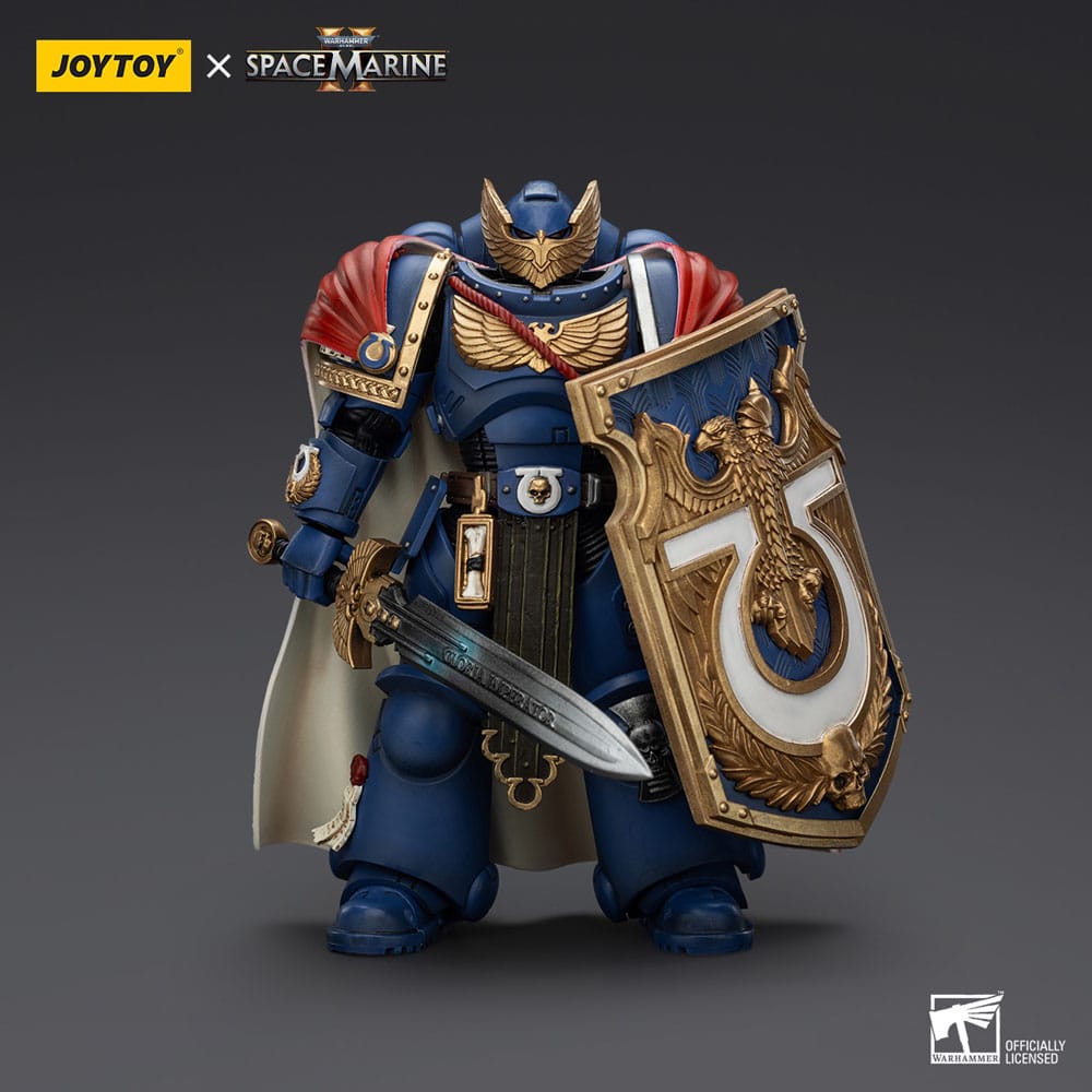 Warhammer 40k Actionfigur Ultramarines Victrix Honour Guardwith Storm Shield And Power Sword 20 cm - Preorder - ETA: 07.11.2025