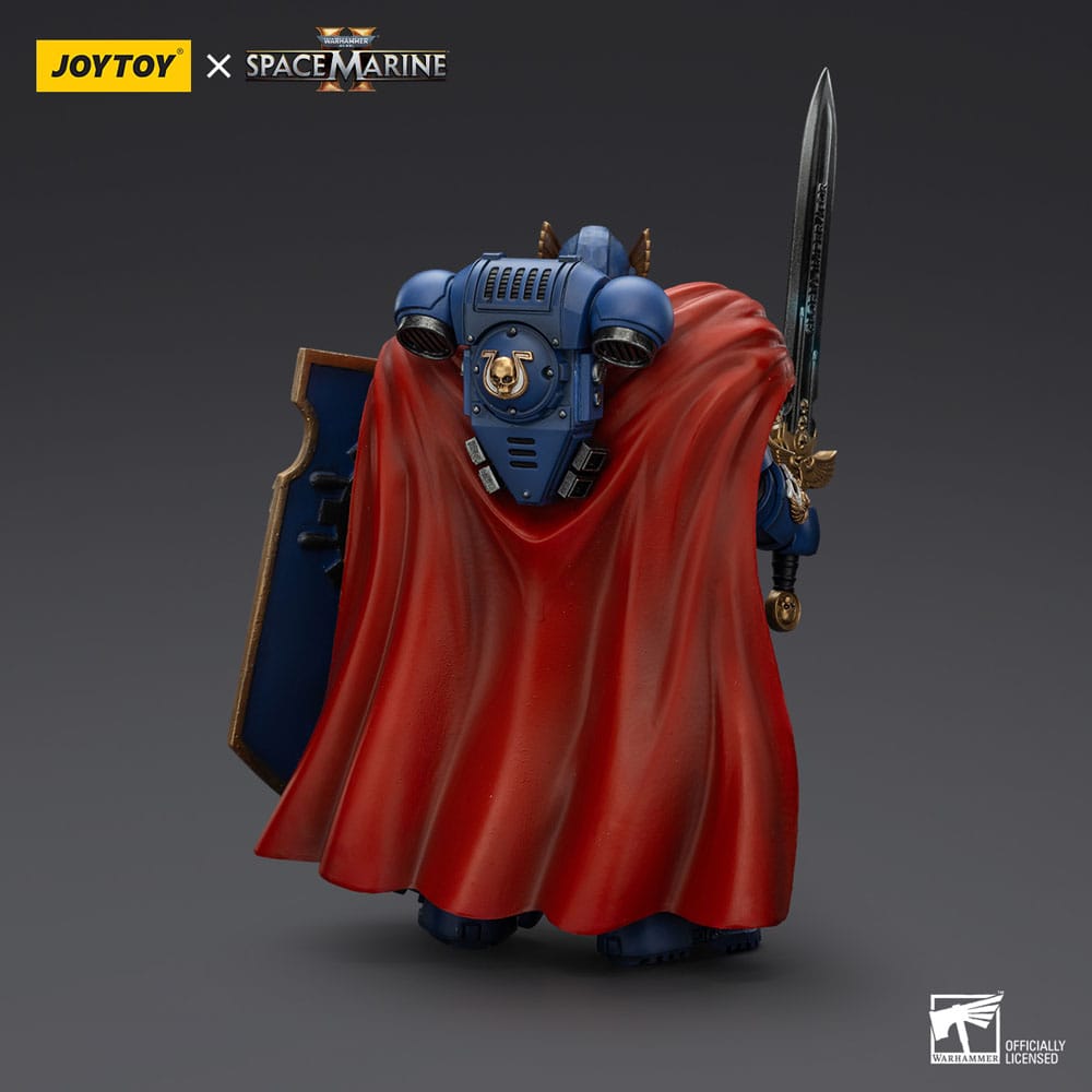 Warhammer 40k Actionfigur Ultramarines Victrix Honour Guardwith Storm Shield And Power Sword 20 cm - Preorder - ETA: 07.11.2025