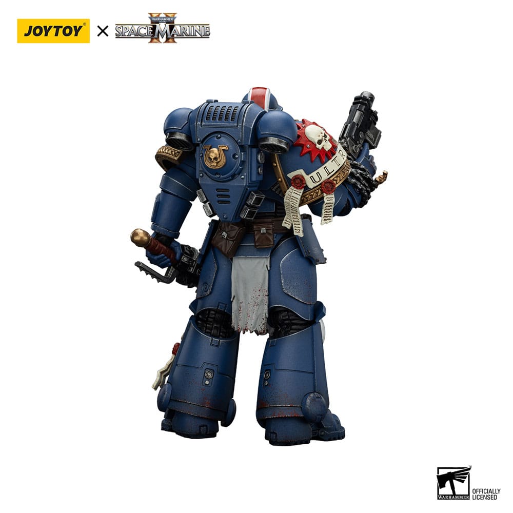 Warhammer 40,000: Space Marine 2 Actionfigur Ultramarines Lieutenant Titus Collectors Edition 13 cm - Preorder - ETA: 07.11.2025