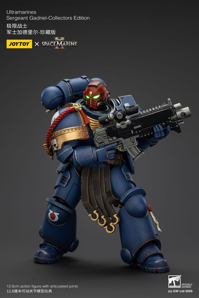 Warhammer 40,000: Space Marine 2 Actionfigur Ultramarines Sergeant Gadriel Collectors Edition 13 cm - Versand: 5-7 Tage nach Bestellung