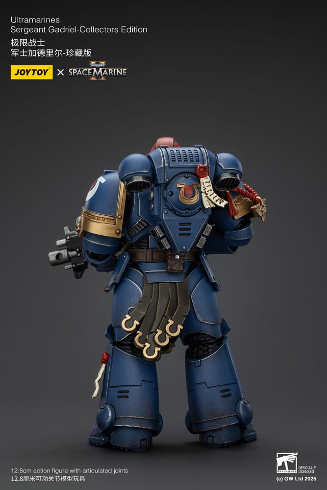 Warhammer 40,000: Space Marine 2 Actionfigur Ultramarines Sergeant Gadriel Collectors Edition 13 cm - Versand: 5-7 Tage nach Bestellung