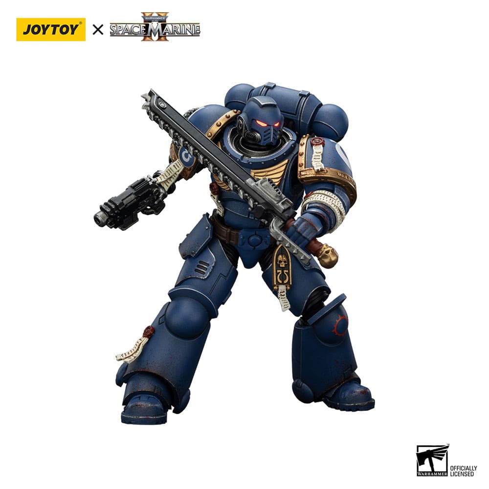 Warhammer 40,000: Space Marine 2 Actionfigur Ultramarines Brother Chairon Collectors Edition 13 cm - Versand: 5-7 Tage nach Bestellung