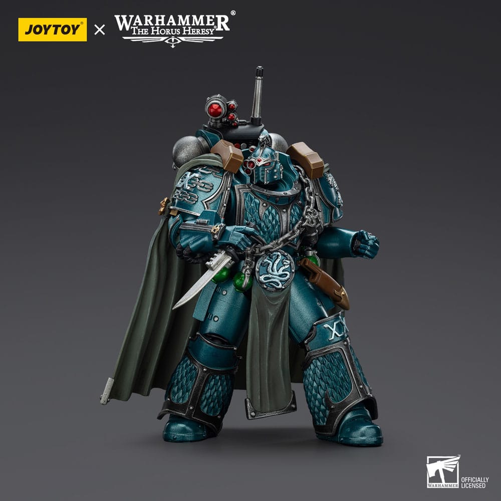 Warhammer The Horus Heresy Actionfigur Alpha Legion Exodus The One who is Many With Sniper Rifle And Power Dagger 20 cm - Preorder - ETA: 25.12.2025