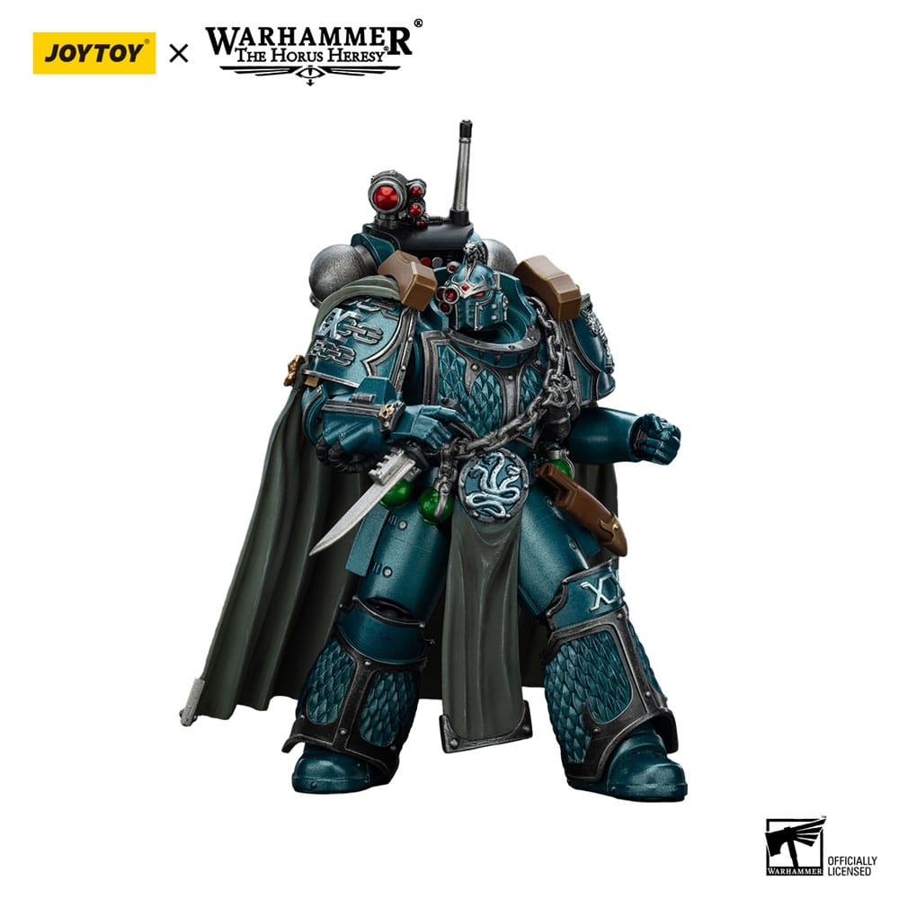 Warhammer The Horus Heresy Actionfigur Alpha Legion Exodus The One who is Many With Sniper Rifle And Power Dagger 20 cm - Preorder - ETA: 25.12.2025