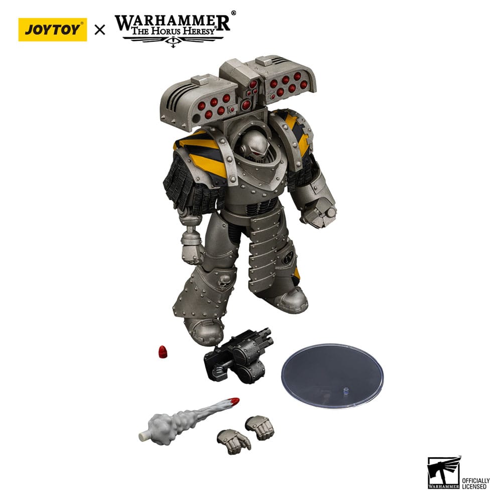 Warhammer The Horus Heresy Actionfigur 1/18 lron Warriors Tyrant Siege Master Terminator with Rocket launcher 14 cm - Preorder - ETA: 19.12.2025