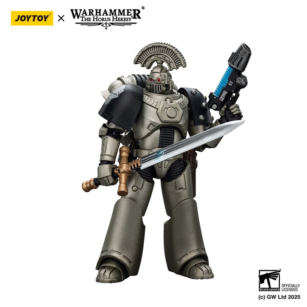 Warhammer The Horus Heresy Actionfigur 1/18 lron Warriors MKVI Tactical Sergeant with Power Sword and Plasma Pistol 12 cm - Preorder - ETA: 26.01.2026