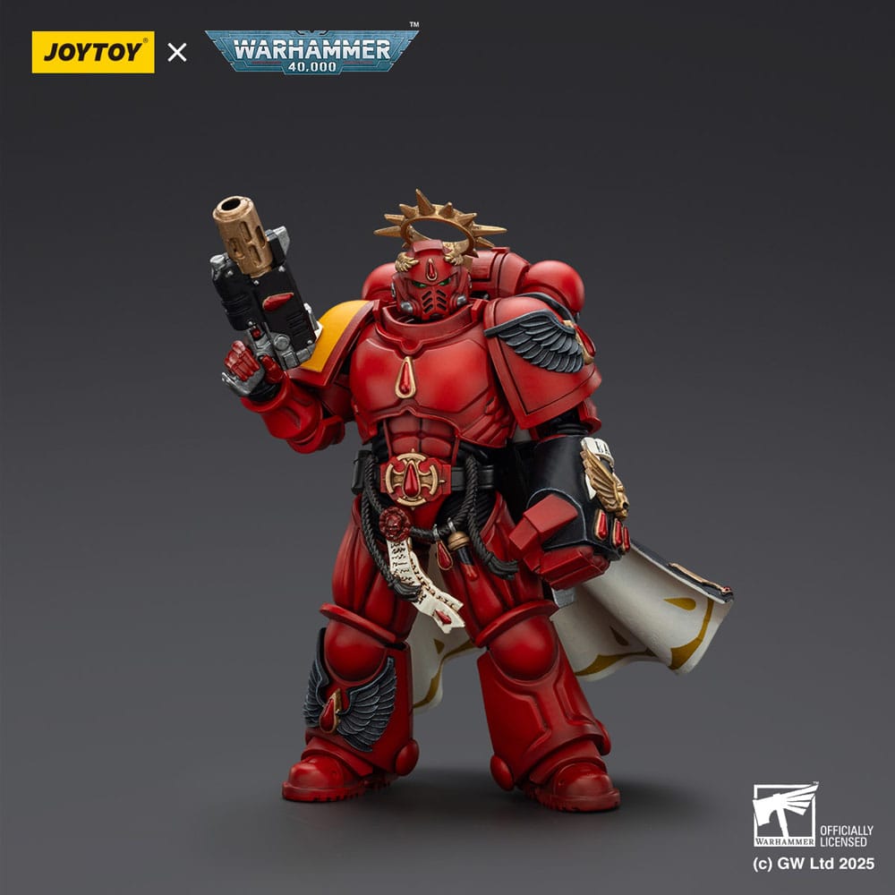 Warhammer 40,000: Combat Patrol Blood Angels Actionfigur Captain with Inferno Pistol & Power Fist 20 cm - Preorder - ETA: 25.12.2025