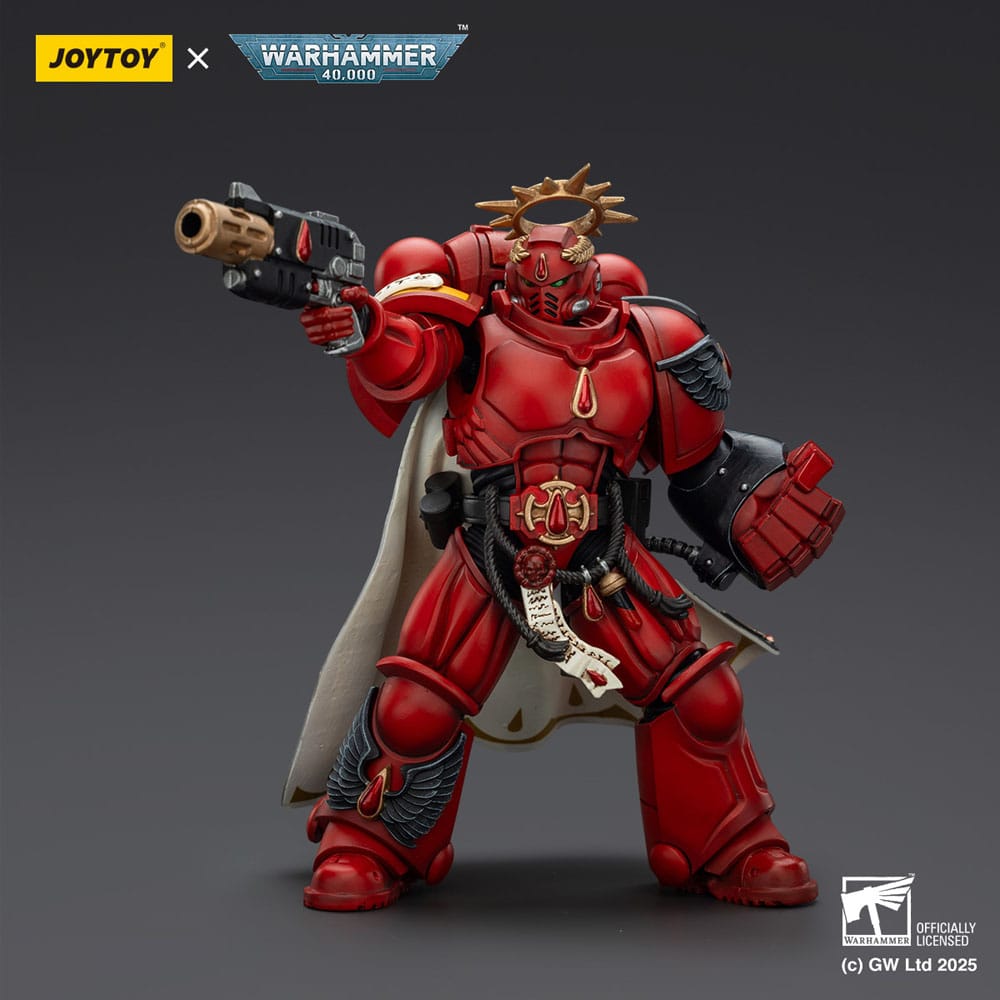 Warhammer 40,000: Combat Patrol Blood Angels Actionfigur Captain with Inferno Pistol & Power Fist 20 cm - Preorder - ETA: 25.12.2025