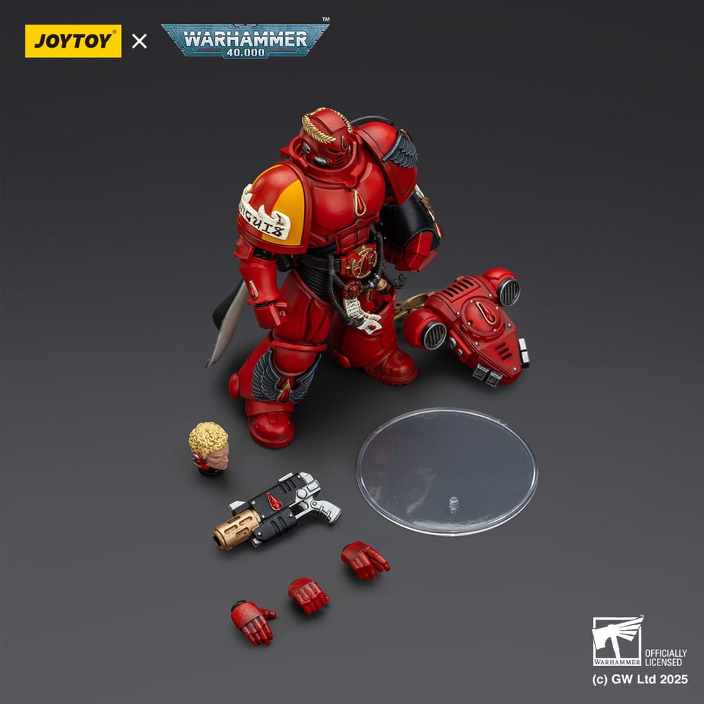 Warhammer 40,000: Combat Patrol Blood Angels Actionfigur Captain with Inferno Pistol & Power Fist 20 cm - Preorder - ETA: 25.12.2025
