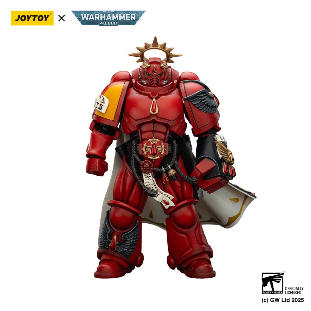 Warhammer 40,000: Combat Patrol Blood Angels Actionfigur Captain with Inferno Pistol & Power Fist 20 cm - Preorder - ETA: 25.12.2025