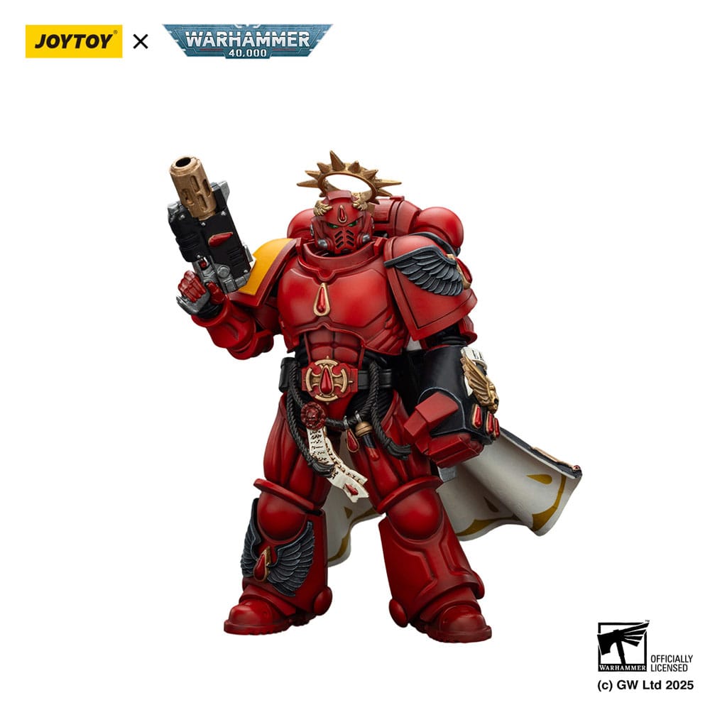 Warhammer 40,000: Combat Patrol Blood Angels Actionfigur Captain with Inferno Pistol & Power Fist 20 cm - Preorder - ETA: 25.12.2025