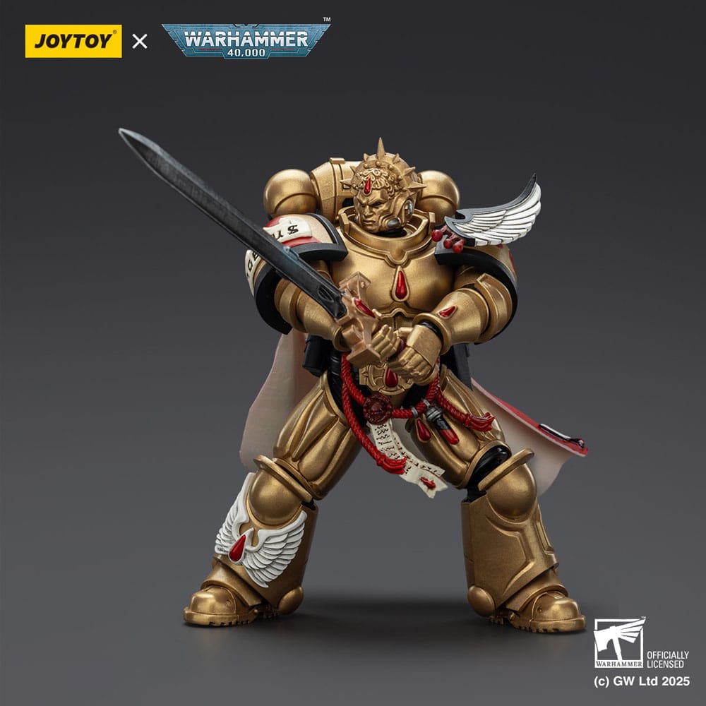 Warhammer 40,000: Combat Patrol Blood Angels Actionfigur Captain with Heavy Bolt Pistol & Power Sword 20 cm - Preorder - ETA: 10.01.2026