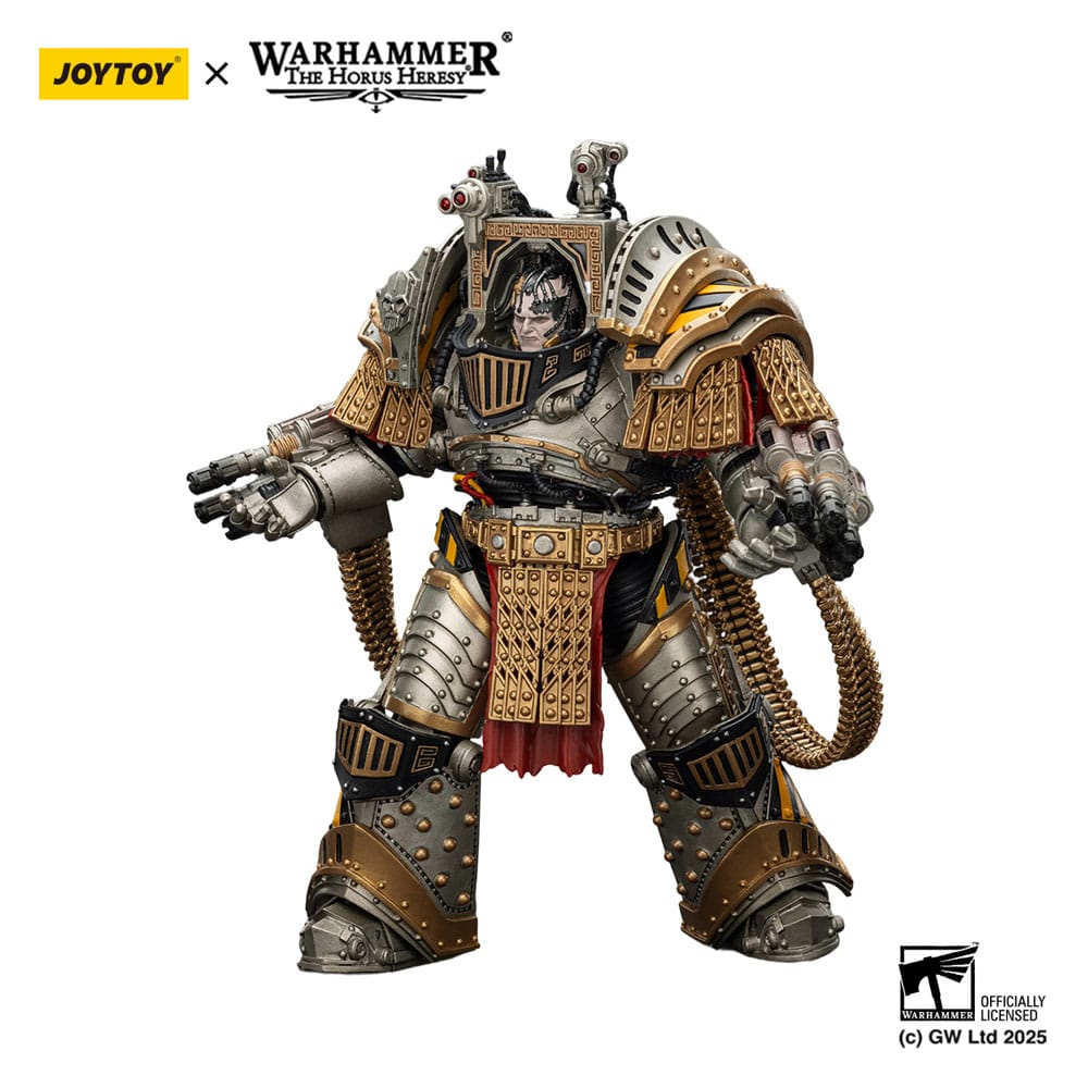 Warhammer The Horus Heresy Actionfigur Iron Warriors Perturabo Primarch of the lVth Legion 28 cm - Preorder - ETA: 25.01.2026
