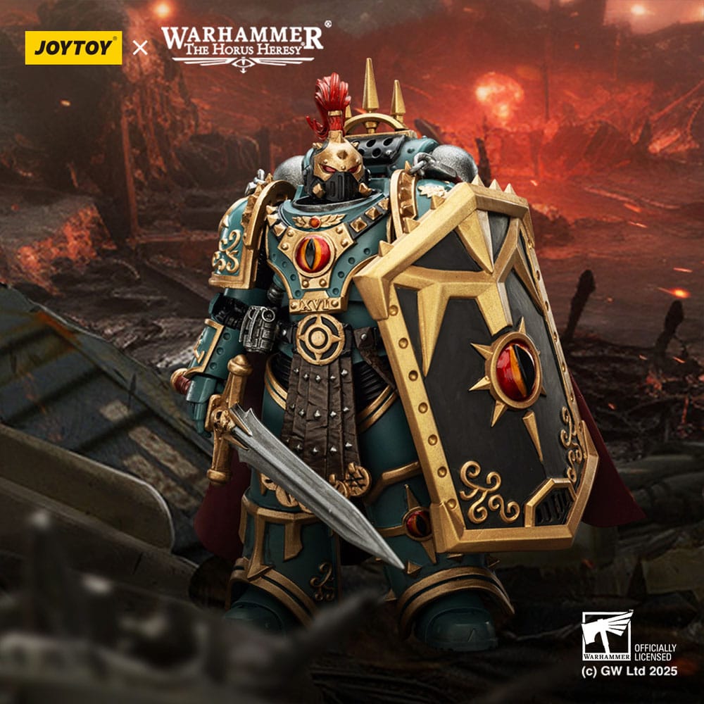 Warhammer The Horus Heresy Actionfigur Sons of Horus Little Horus Aximand Captain of the 5th Company 20 cm - Preorder - ETA: 25.12.2025
